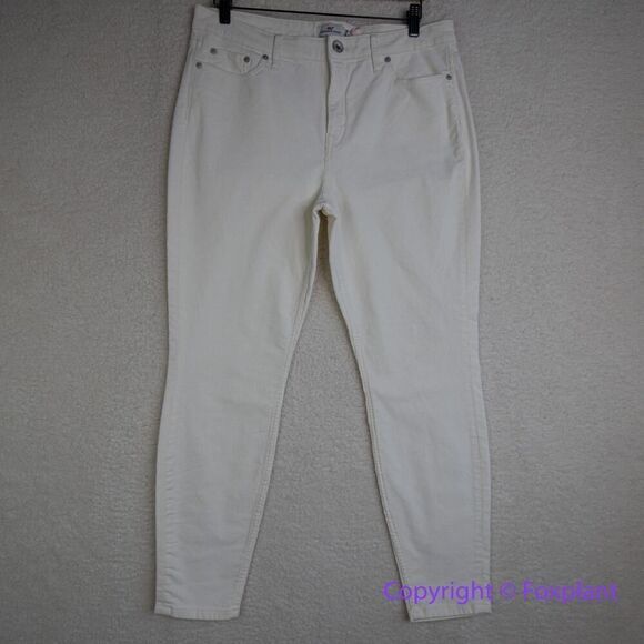 New! Vineyard‎ Vines corduroy Jamie High Rise pants in mashmallow, size 31 - Picture 1 of 14